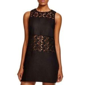 Tory Burch Crochet Linen Dress Sz M